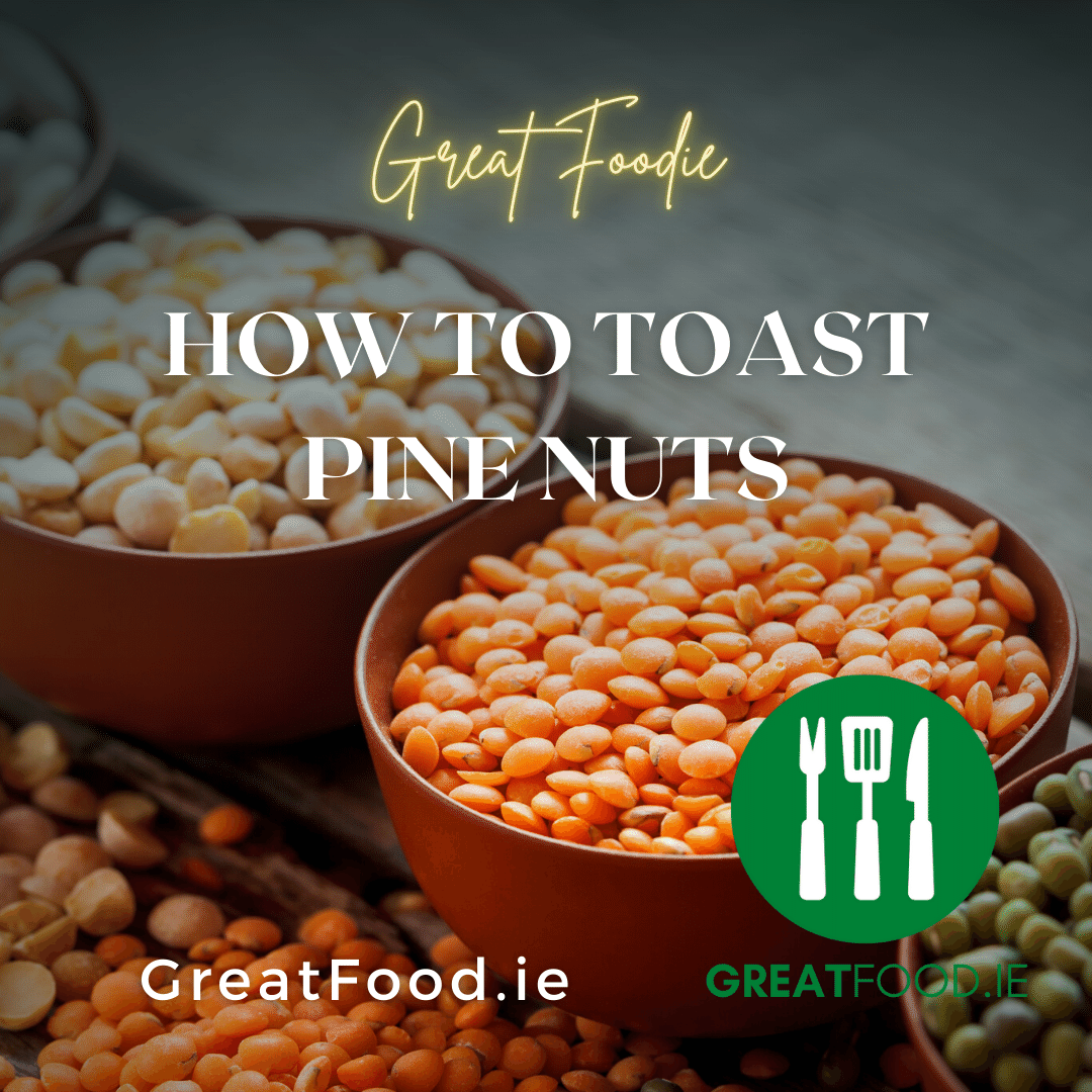 How to toast pine nuts