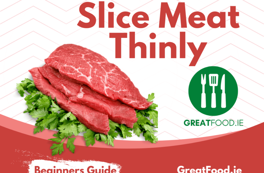 How To Slice Meat Thin: A Beginners Guide