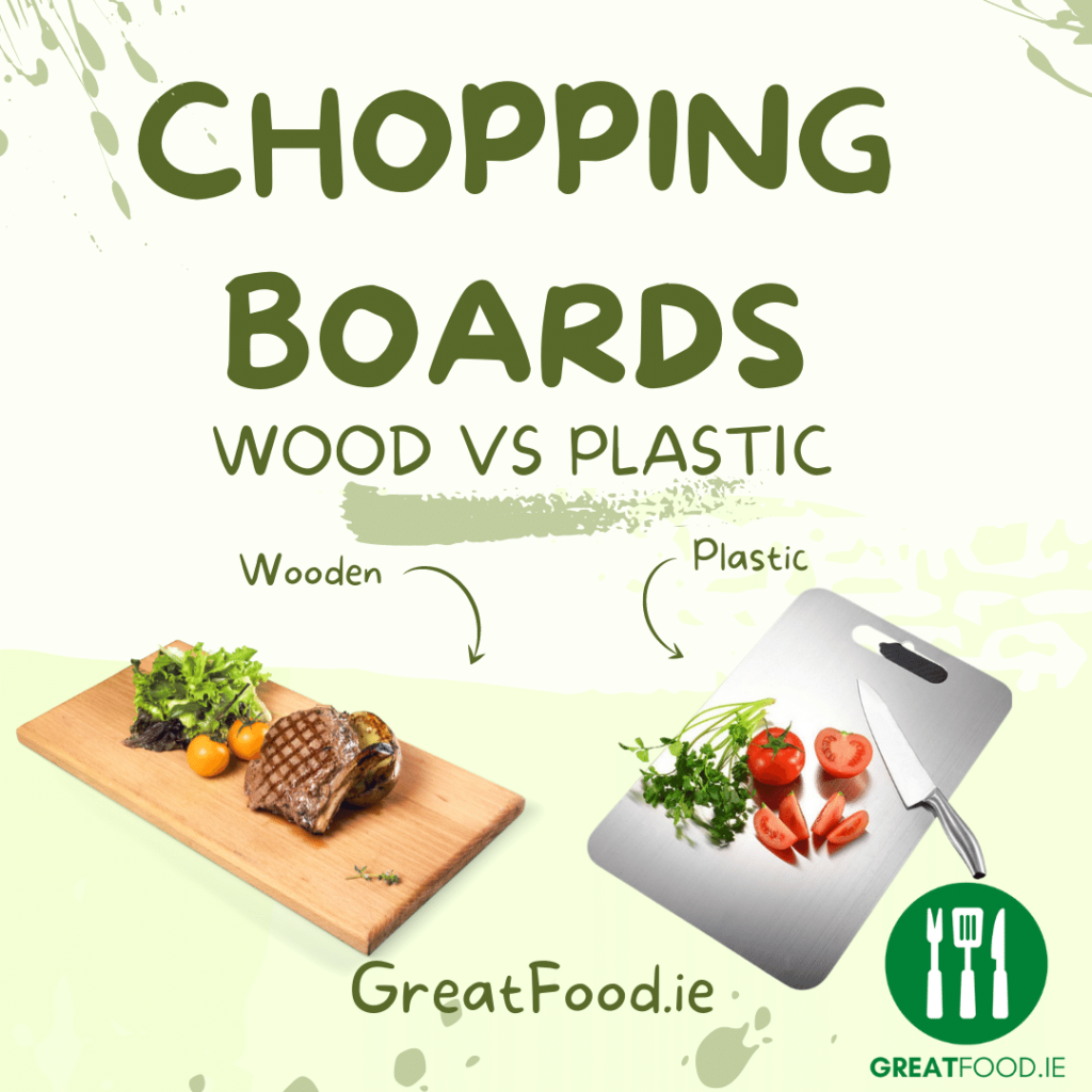 Wood vs plastic chopping boards