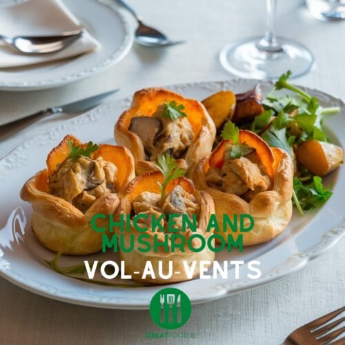 Delightful Chicken and Mushroom Vol au Vents