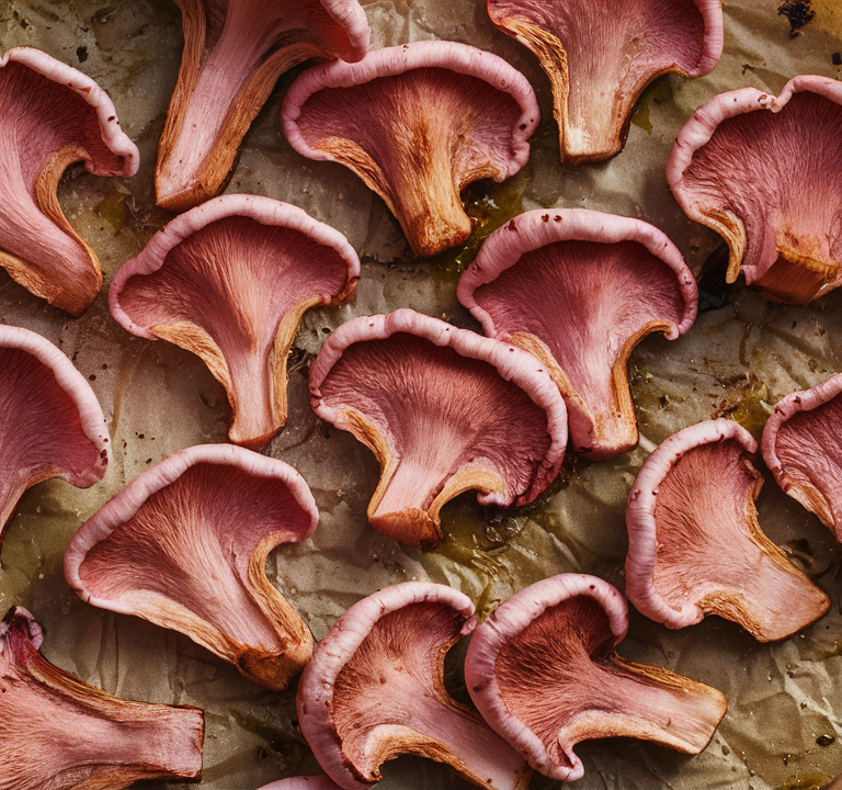 Pink Oyster Mushroom Recipe