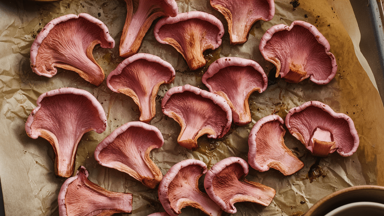 Pink Oyster Mushroom Recipe