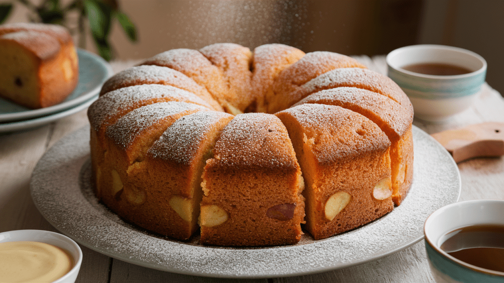 Apple Sponge Cake Recipe