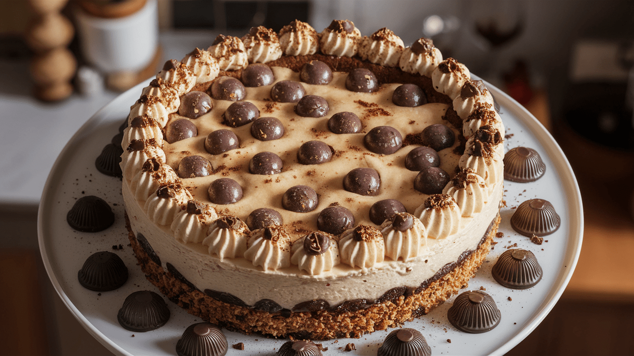 No-Bake Malteser Cheesecake recipe