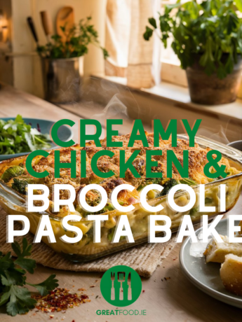 Creamy Chicken and Broccoli Pasta Bake