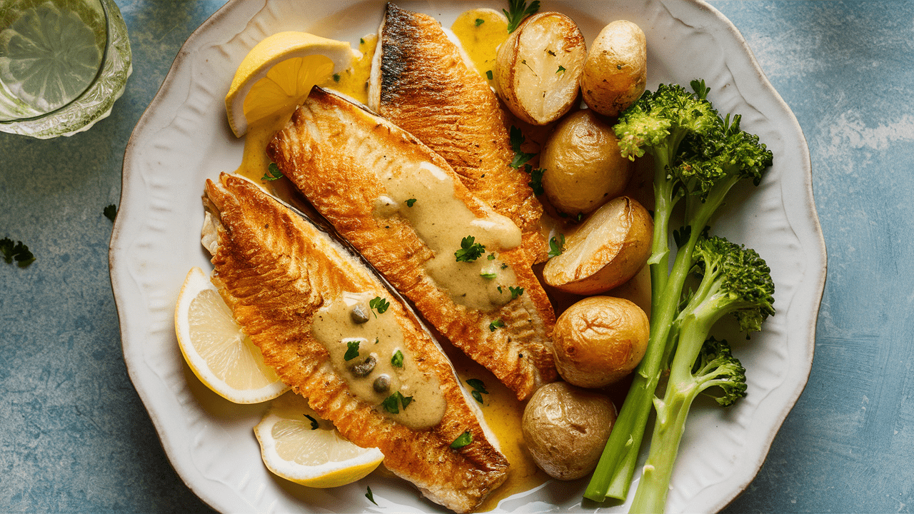 Delicious Sea Bream Fillet Recipe: Pan-Fried Perfection with Lemon ...