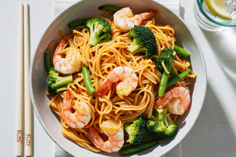 Spicy Prawn Noodle Recipe - Great Food Ireland