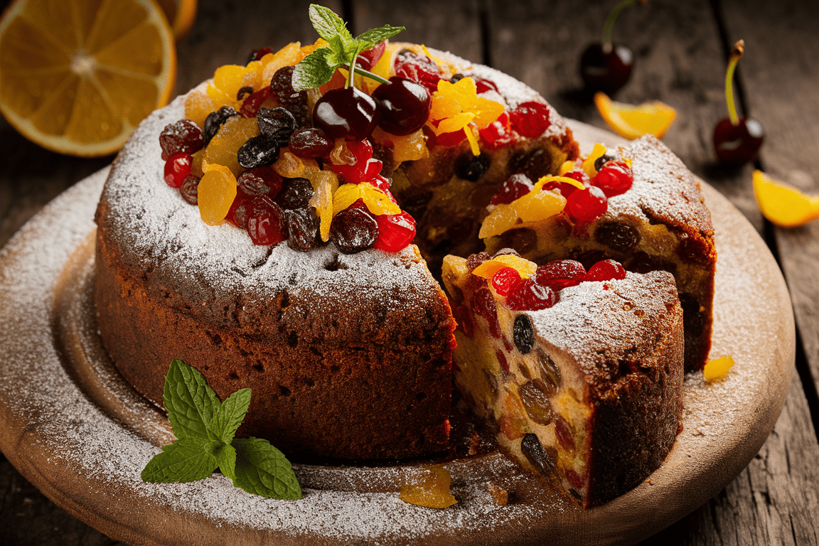 Boiled Fruit Cake Recipe