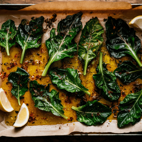 Crispy Cavolo Nero Recipe with Lemon and Garlic