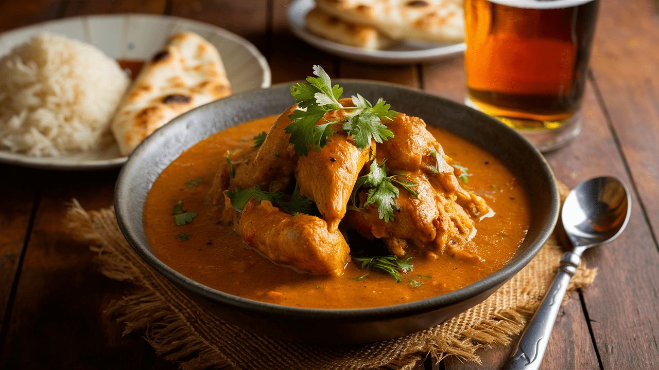 Pub Style Chicken Curry