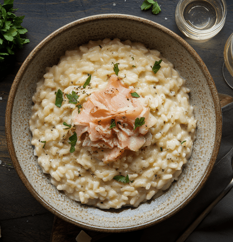 Smoked Haddock and Leek Risotto Recipe